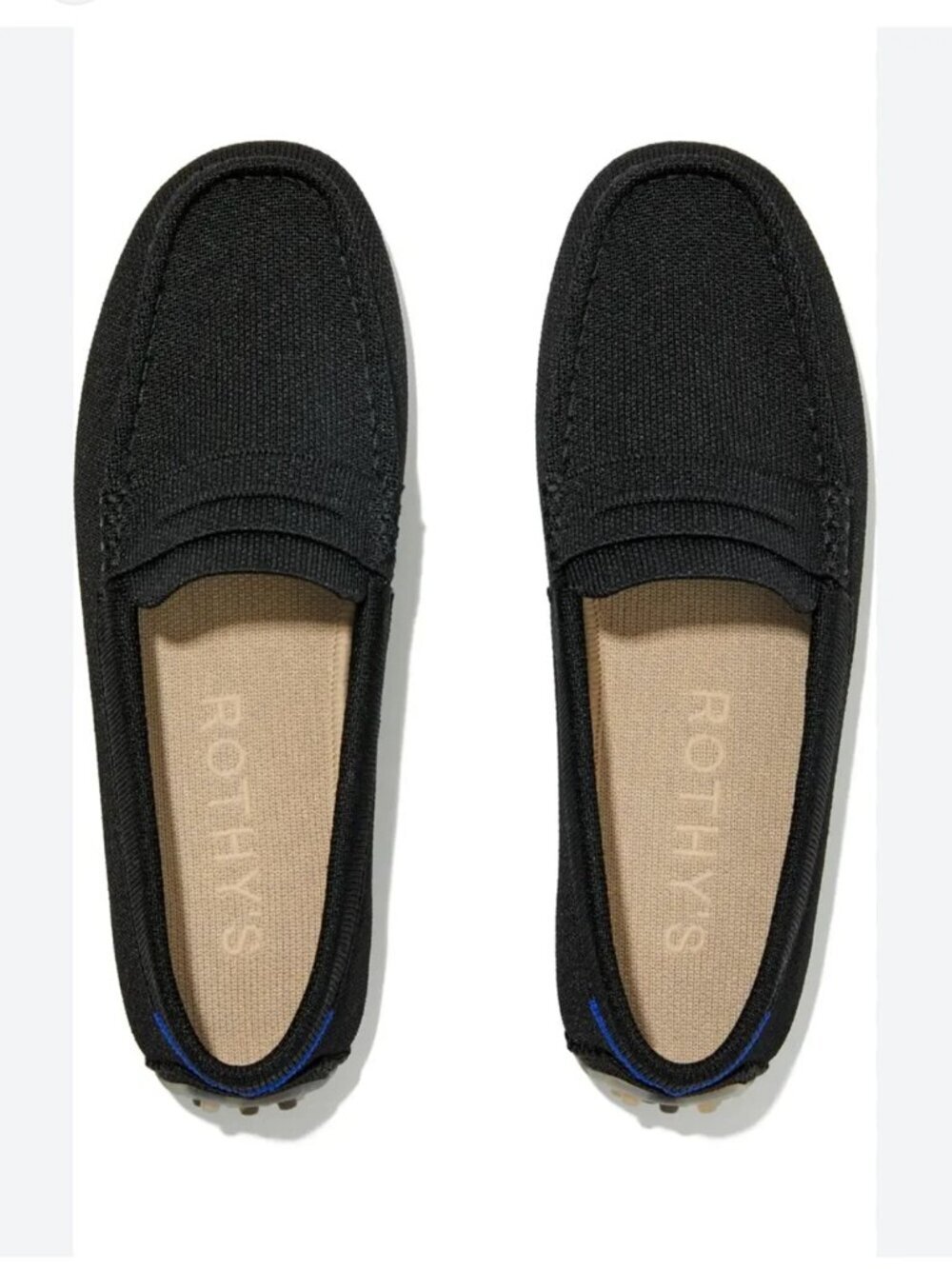 Rothy's Driver Black Loafer Size 7